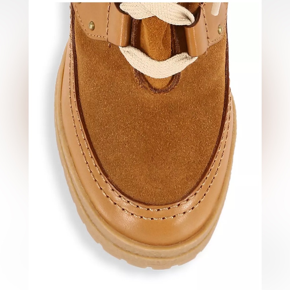 See by Chloé Verena Shearling High Block Heel Booties - Picture 15 of 16